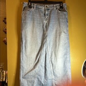 Cato Blue Skirt with Casual Style